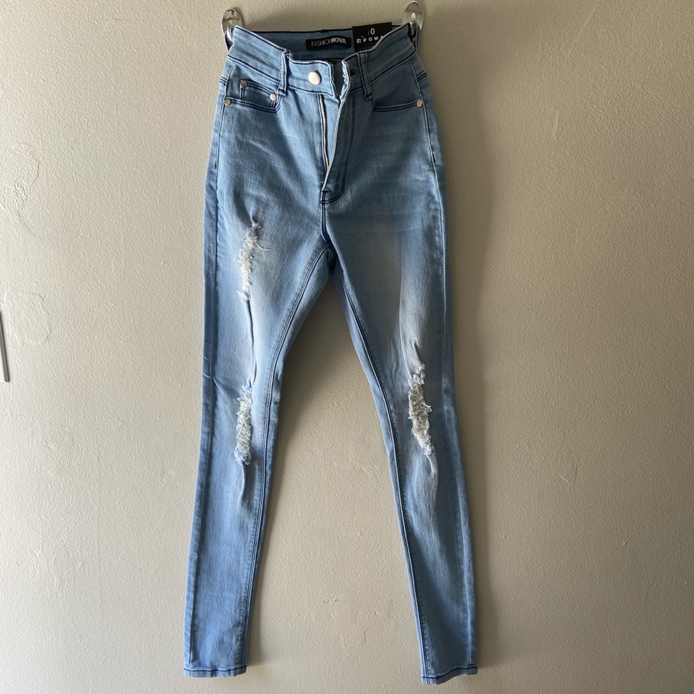 fashion nova high rise skinny jeans